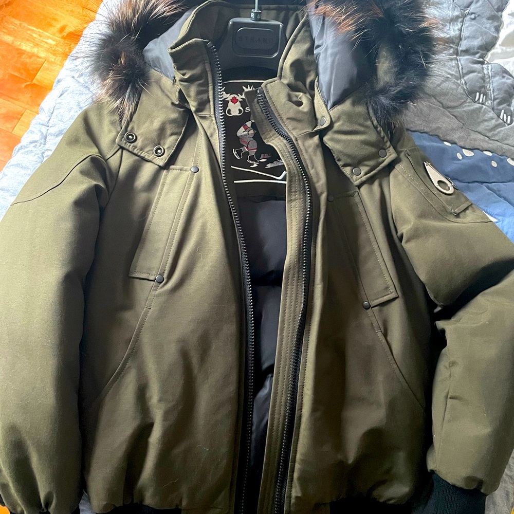 Moose Knuckles Glenbush Bomber NWT